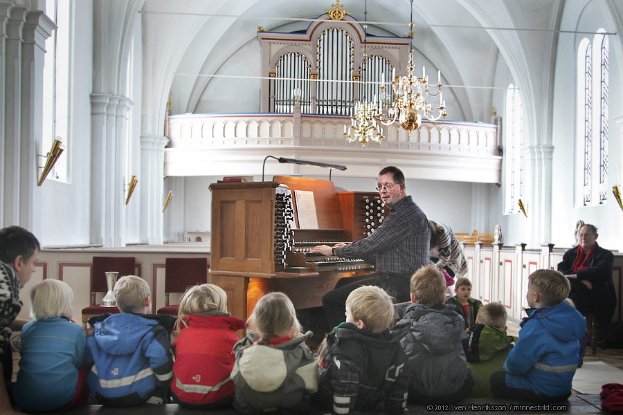 Orgeln i Lomma kyrka Foto: Sven Henriksson, minnesbild.com