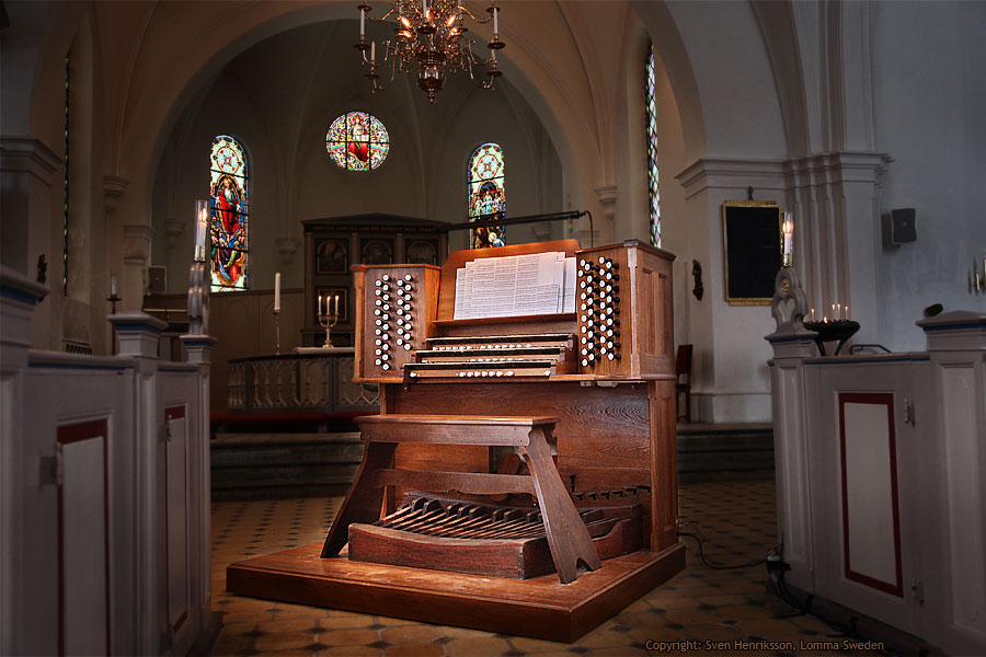 Lomma kyrka, orgelinvigning