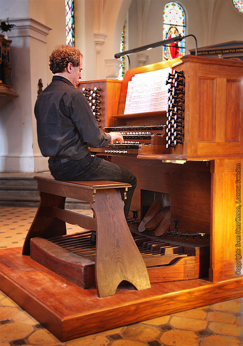 Lomma kyrka, orgelinvigning