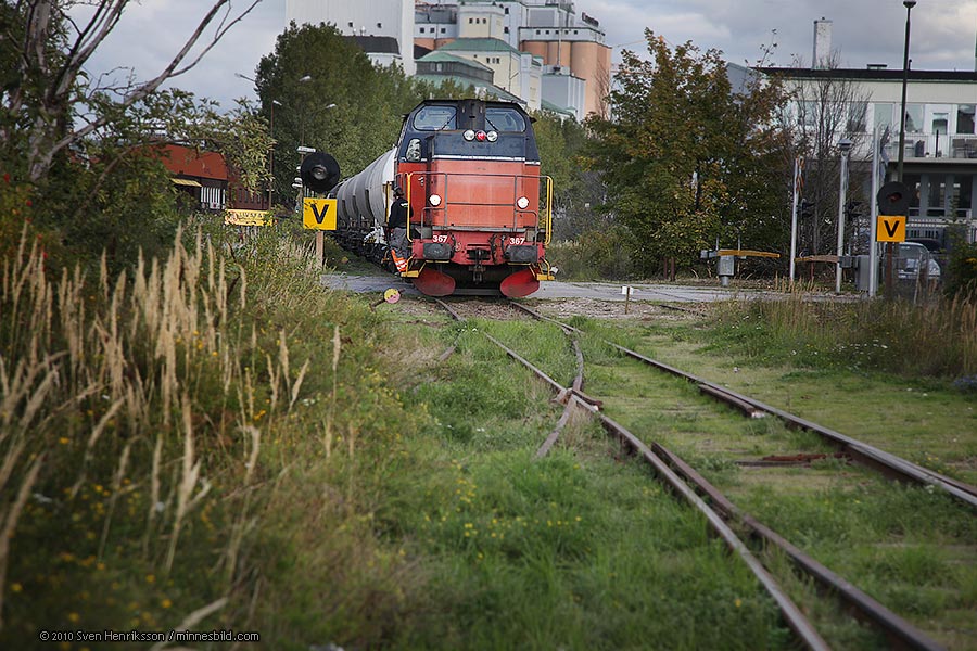 Malmö-Limhamns järnväg kallad sillabanan, Transport till Nordmills. Gamla Malmöbilder av Sven Henriksson, minnesbild.com