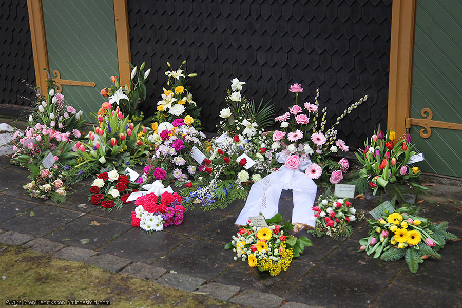 Gravkapellet vid Lax kyrka. Foto: Sven Henriksson / minnesbild.com